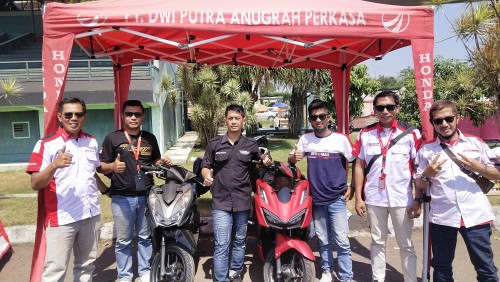 Motor Honda Cimahi Team Marketing dwi putra