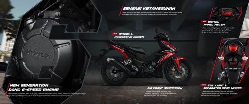 Motor Honda Cimahi Honda Supra GTR 150 